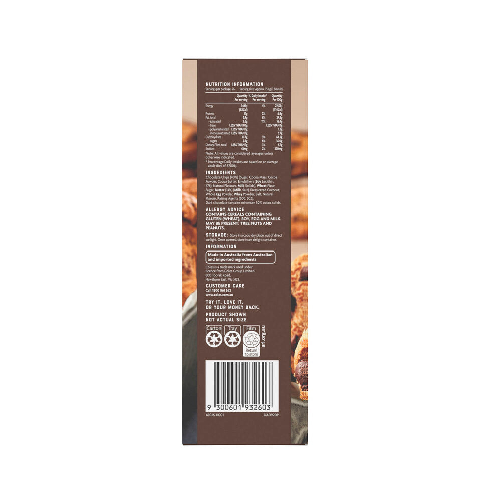 Coles Ultimate Cookies 400g