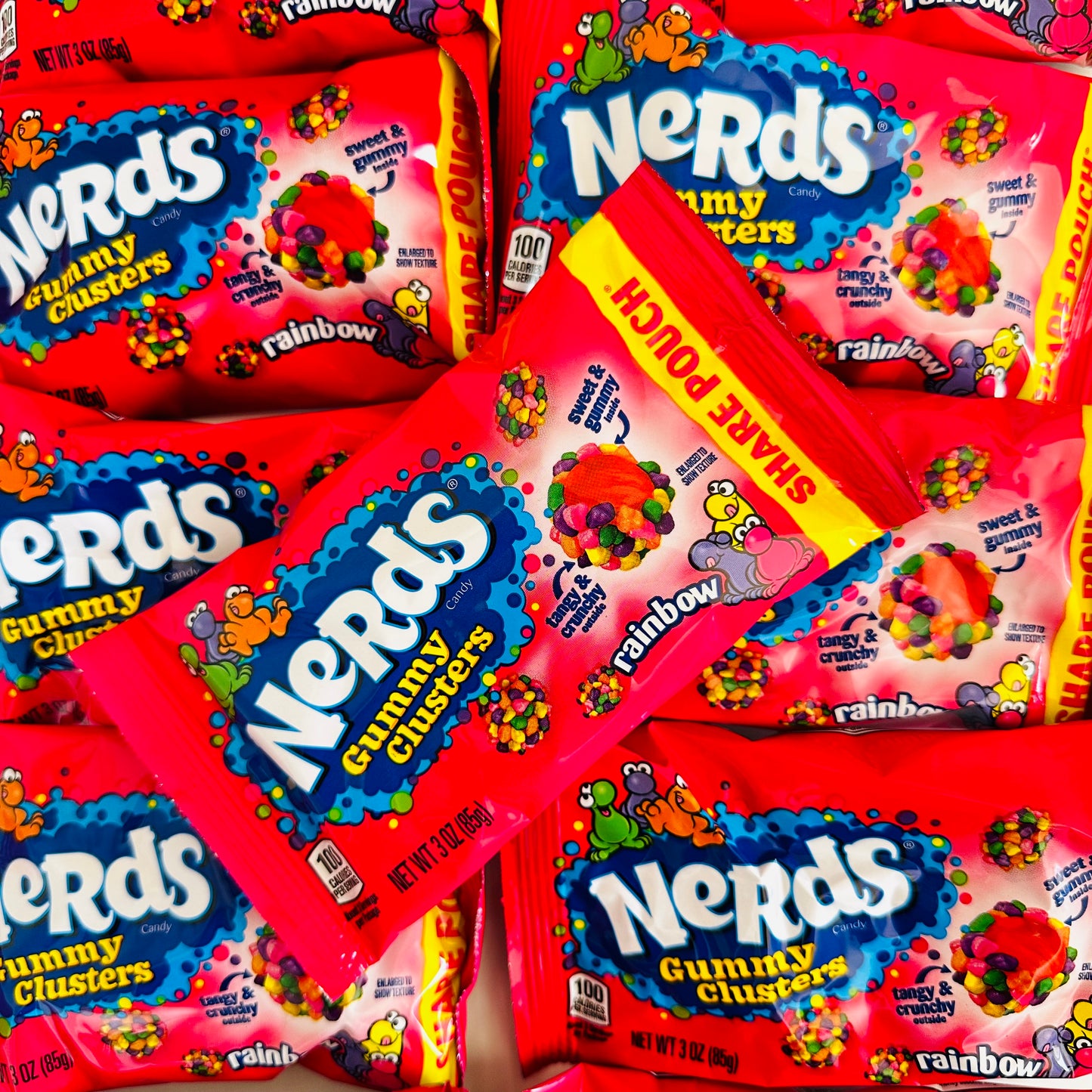 Dated Nerds Gummy Clusters Rainbow