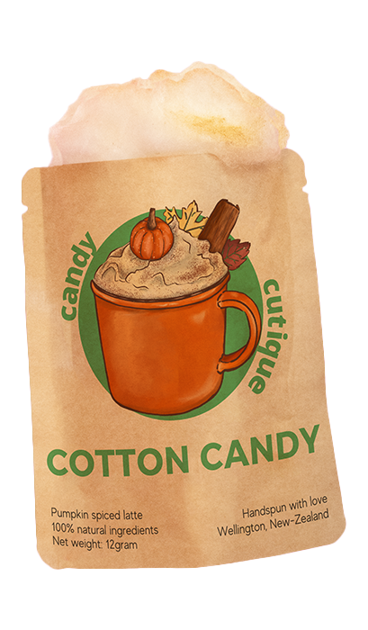 Pumpkin Spiced Latte Candy Floss