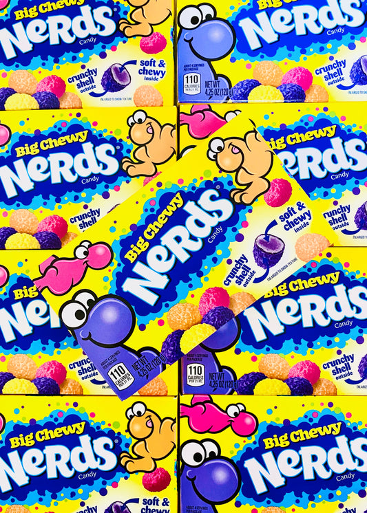 SECONDS Big Chewy Nerds Theatre Box
