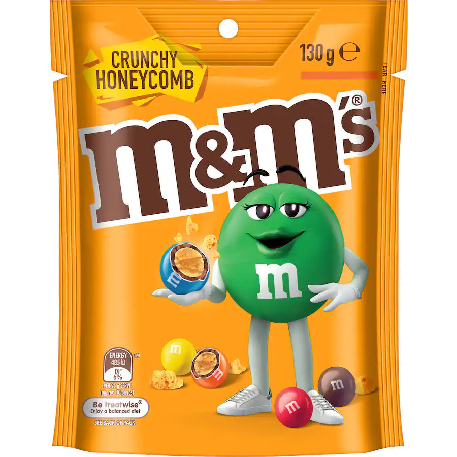 SECONDS M&M Crunchy Honeycomb 130g