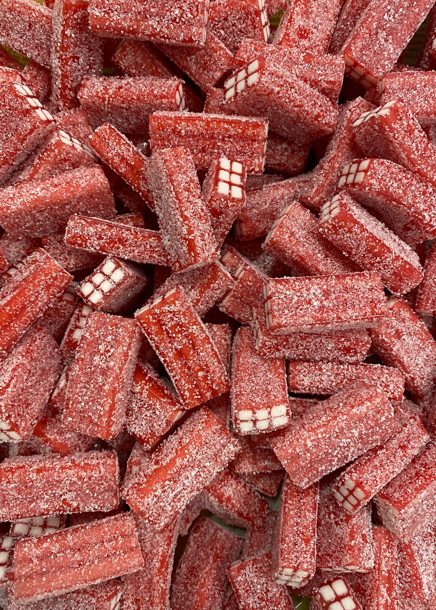 Sour Strawberry Bricks