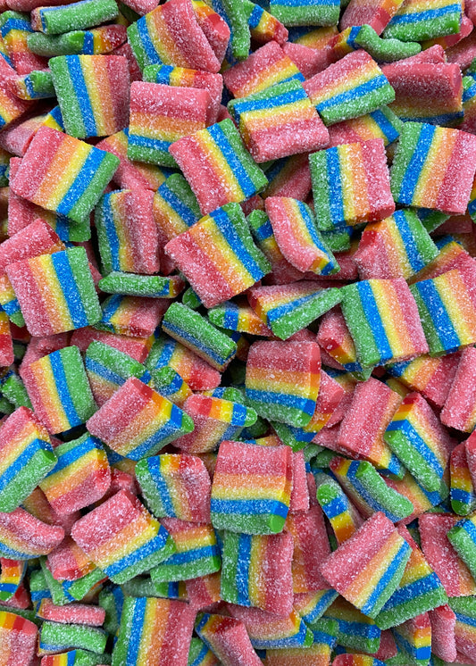 Sour Rainbow Belt Bites