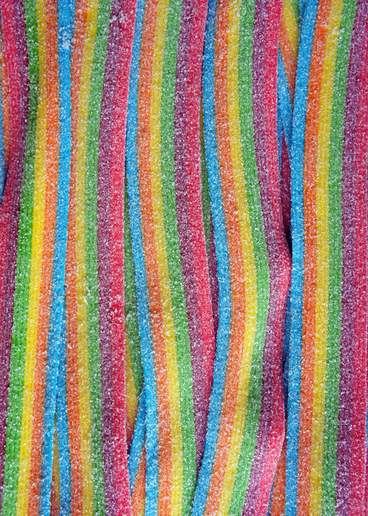 Sour Rainbow Belts