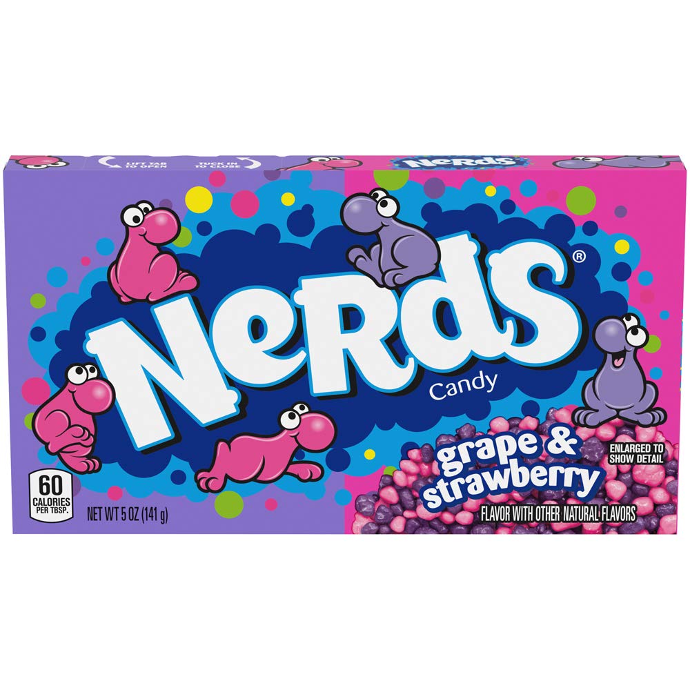 Nerds Grape & Strawberry Theatre Box 141g