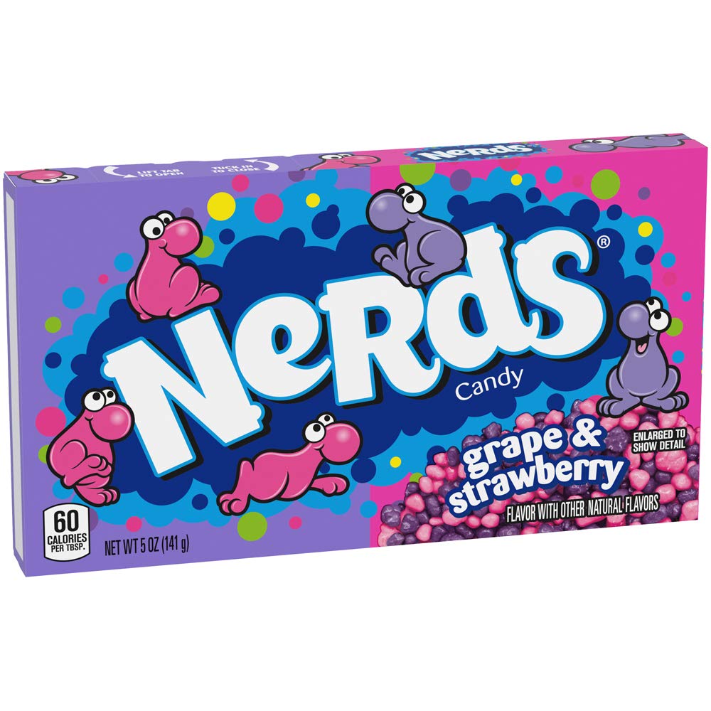 Nerds Grape & Strawberry Theatre Box 141g