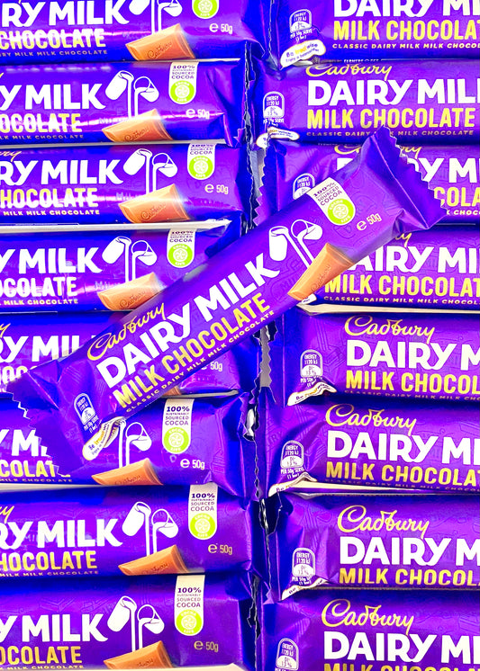 Cadbury Dairy Milk Chocolate Bar 50g