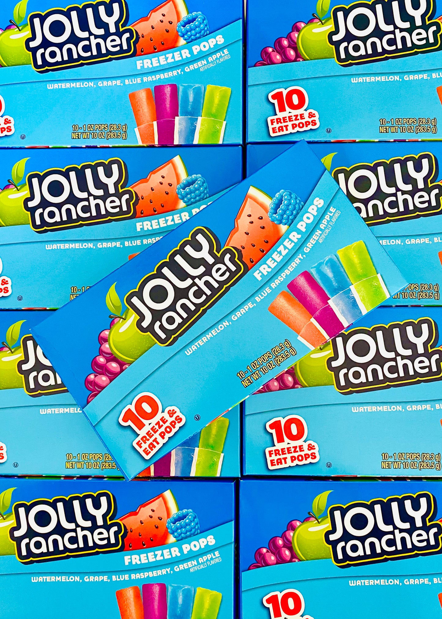 Jolly Rancher Freezer Pops 10 Pack