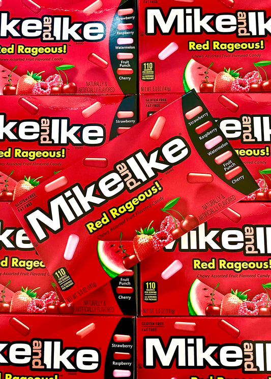 SECONDS Mike & Ike Red Rageous Theatre Box 141g