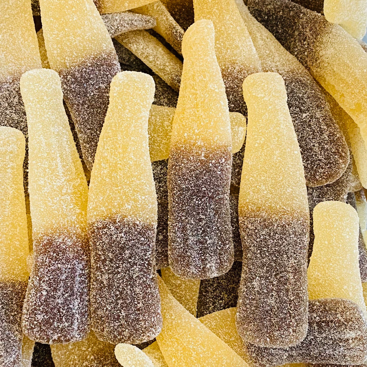 Jumbo Sour Cola Bottles
