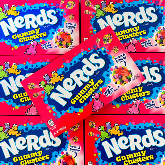 Dated Nerds Gummy Clusters Theatre Box