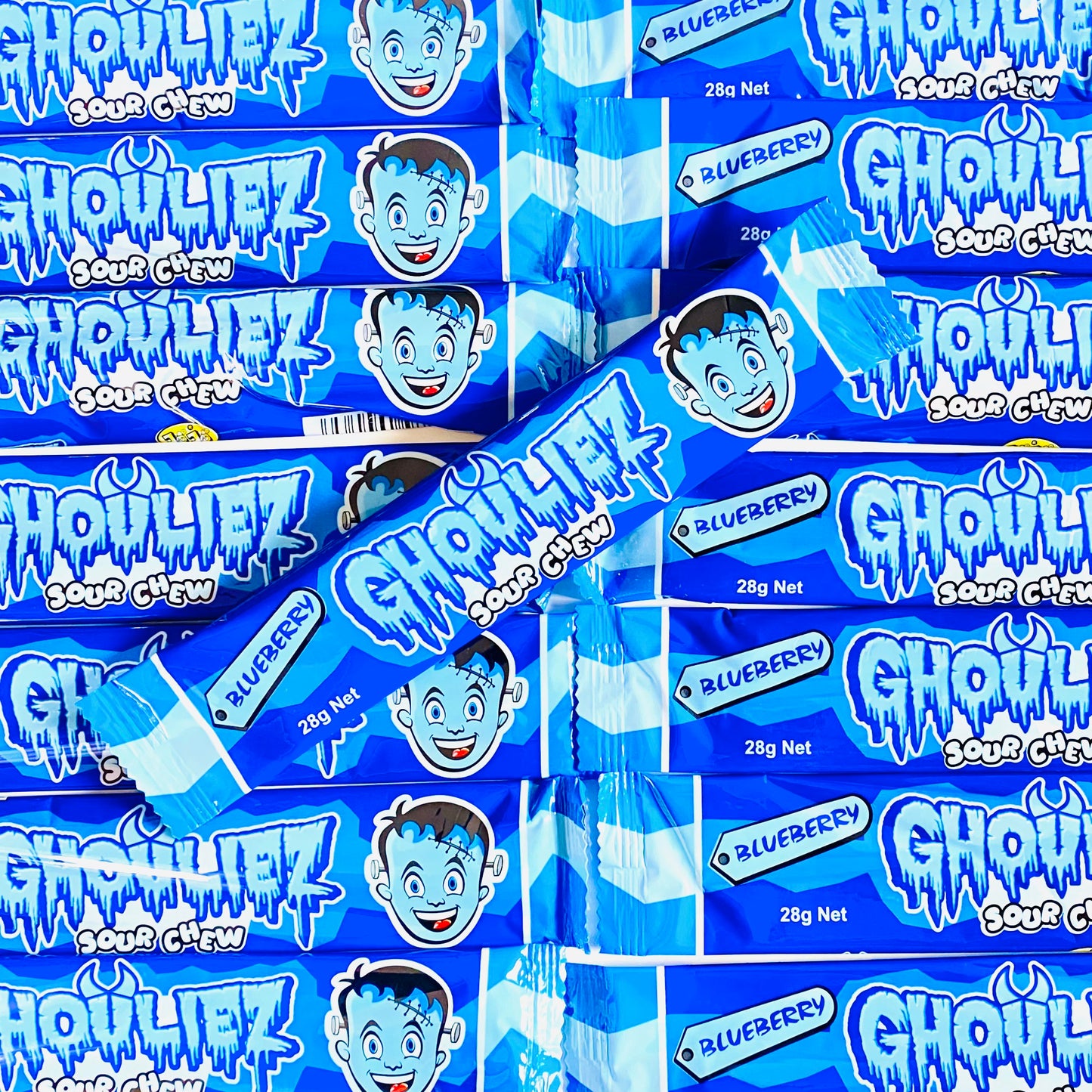 Ghouliez Sour Blueberry Chew Bar 28g