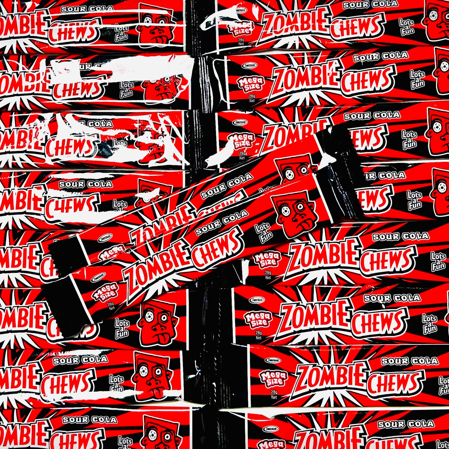 Zombie Chews- Sour Cola 28g