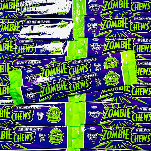 Zombie Chews- Sour Grape 28g