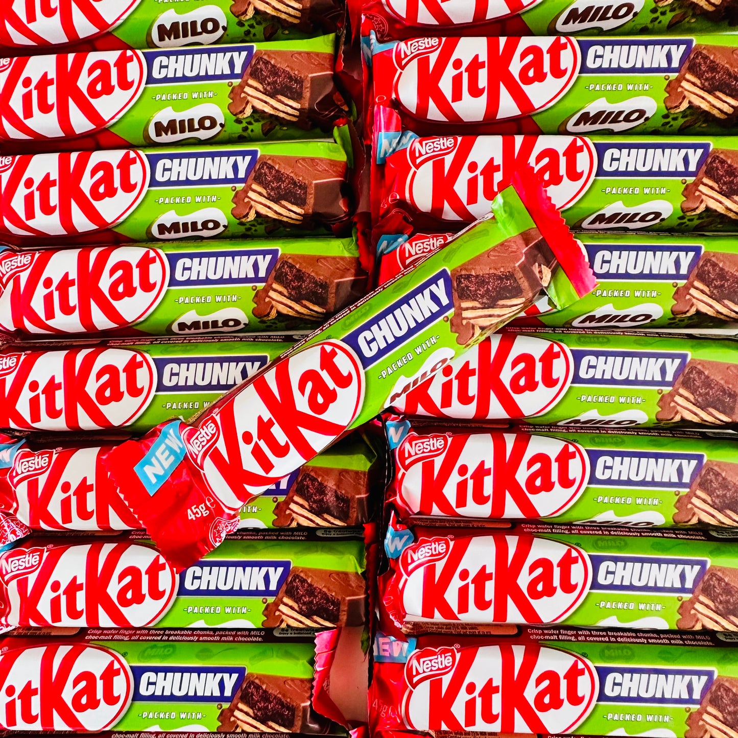 Nestle Kit Kat Chunky Milo Chocolate Bar 45g