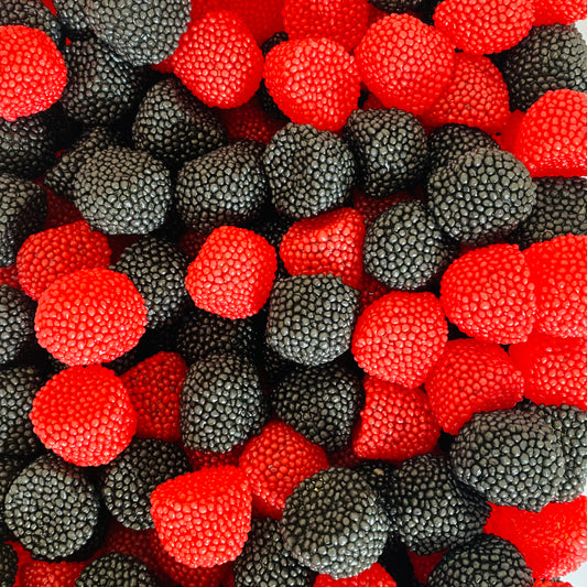 Blackberries and Raspberries