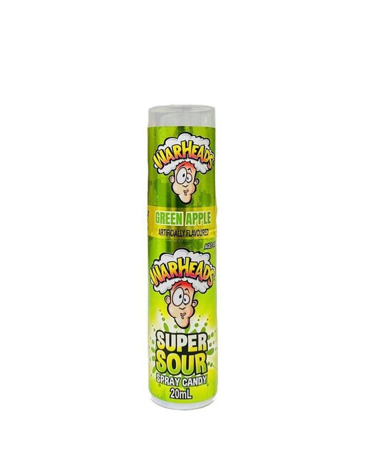 SECONDS Warheads Super Sour Spray Candy- Green Apple