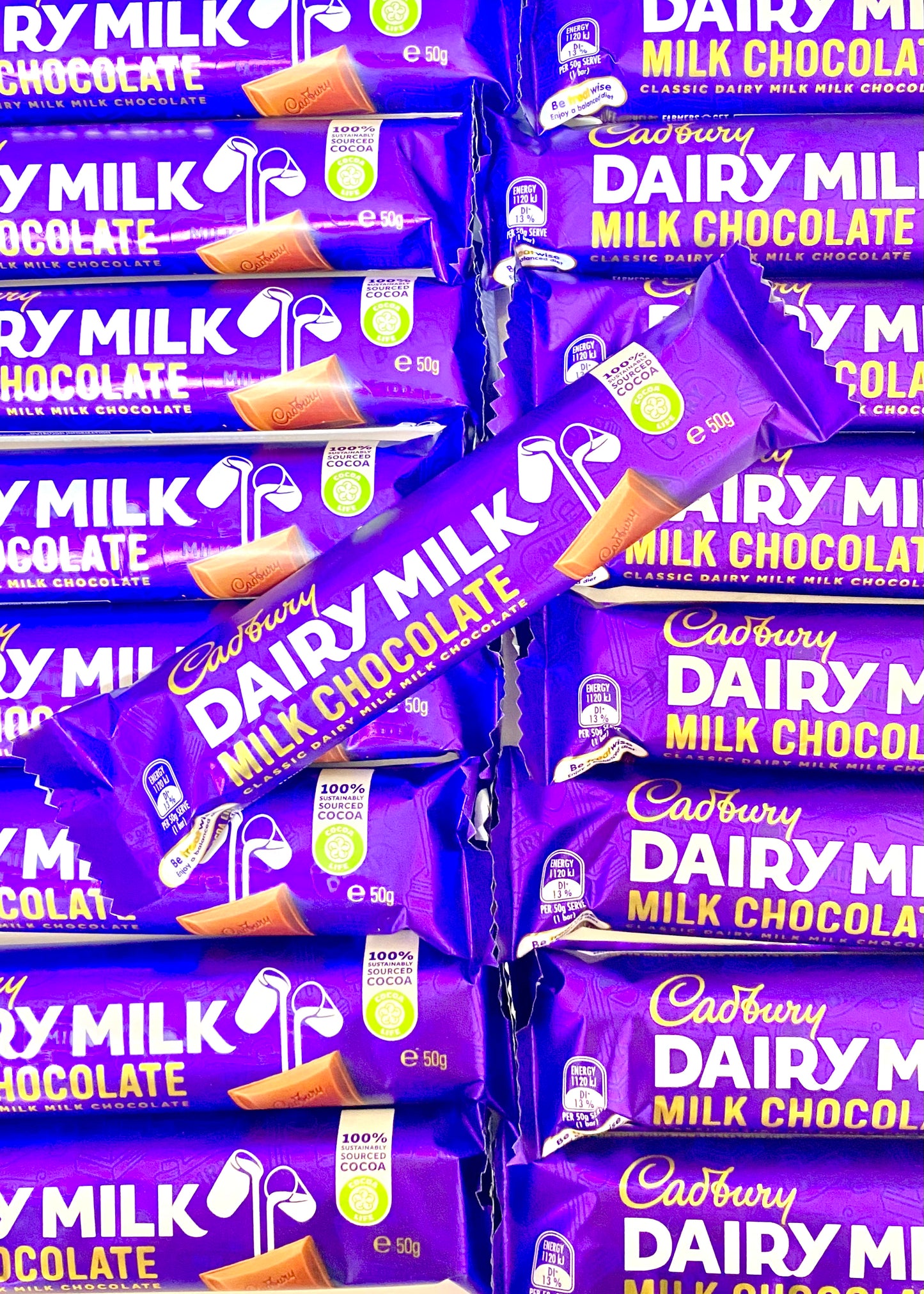 Cadbury Dairy Milk Chocolate Bar 50g
