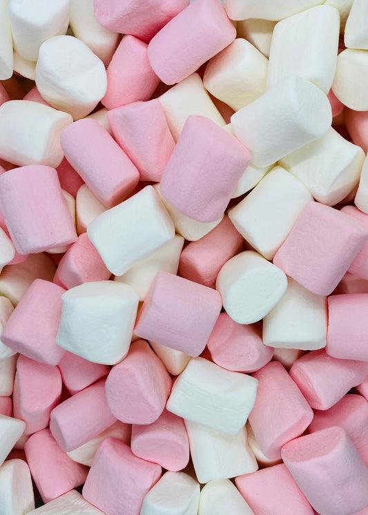 Pink & White Jumbo Marshmallows